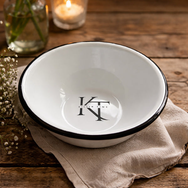 Custom Logo Enamel Bowls