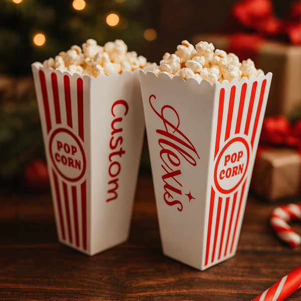 Personalised Popcorn Box