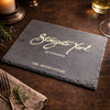 Custom Logo Slate Tablemats
