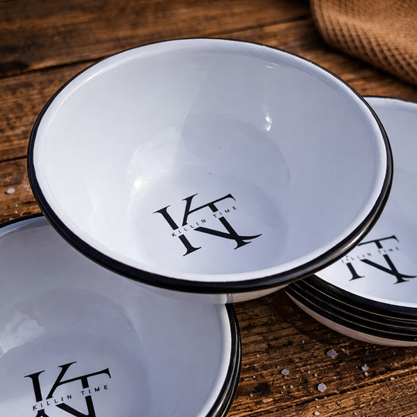 Custom Logo Enamel Bowls