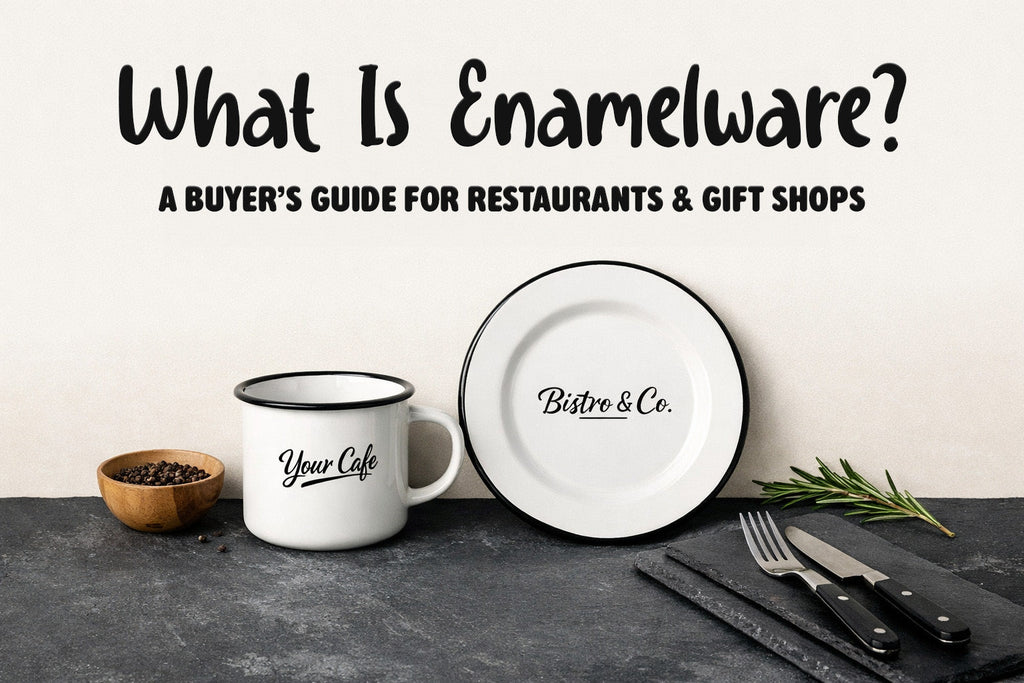 What Is Enamelware? A Buyer's Guide for Restaurants and Gift Shops