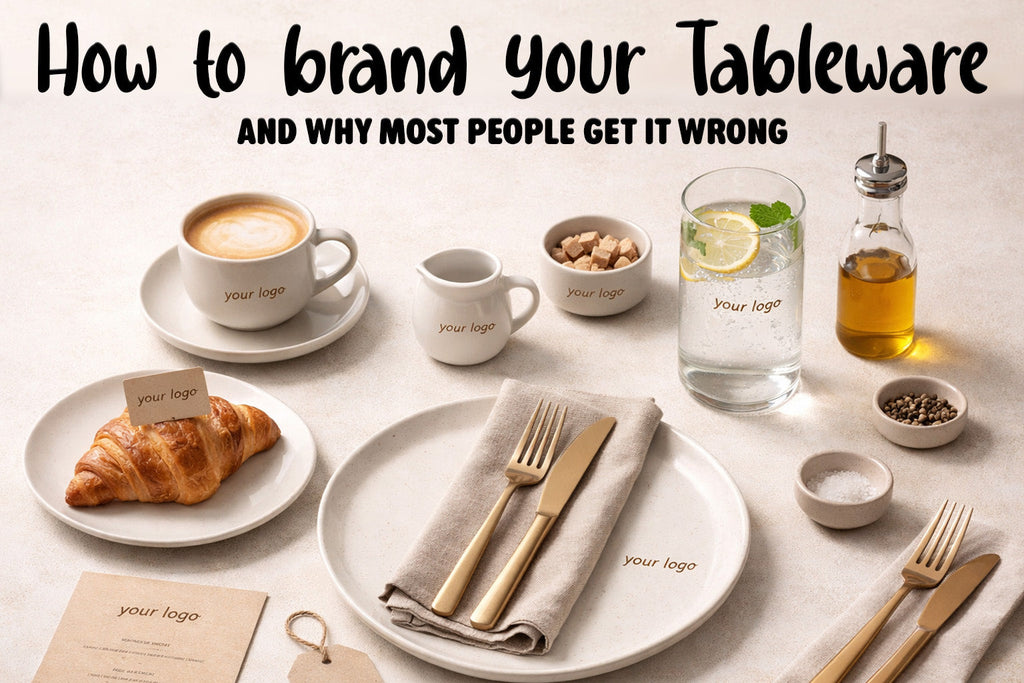 How to Brand Tableware for Your Restaurant (And Why Most Get It Wrong)