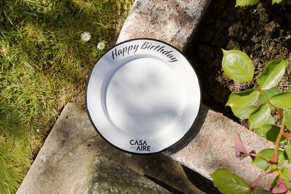 Custom Enamel Birthday Plates with Logo | Wholesale & Bulk Orders