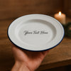 Personalised Engraved Enamel Plate