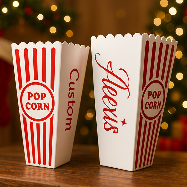 Personalised Popcorn Box