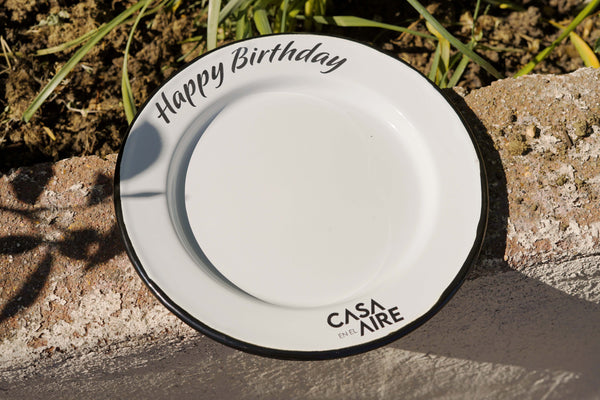 Custom Enamel Birthday Plates with Logo | Wholesale & Bulk Orders