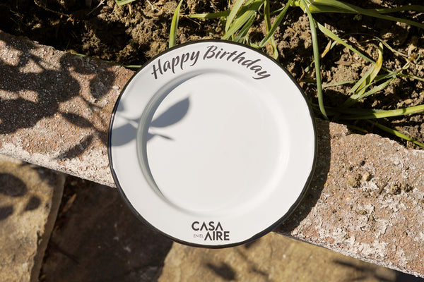 Custom Enamel Birthday Plates with Logo | Wholesale & Bulk Orders