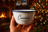 Personalised Enamel Bowl 16cm & 20cm